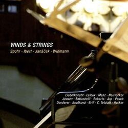 Cover of Winds & Strings: Spohr, Ibert, Janacek & Widmann (Live)
