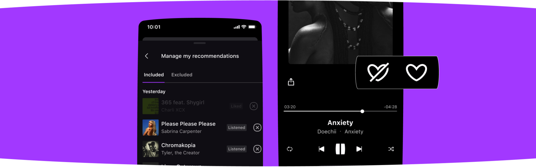 Shape your recommendations