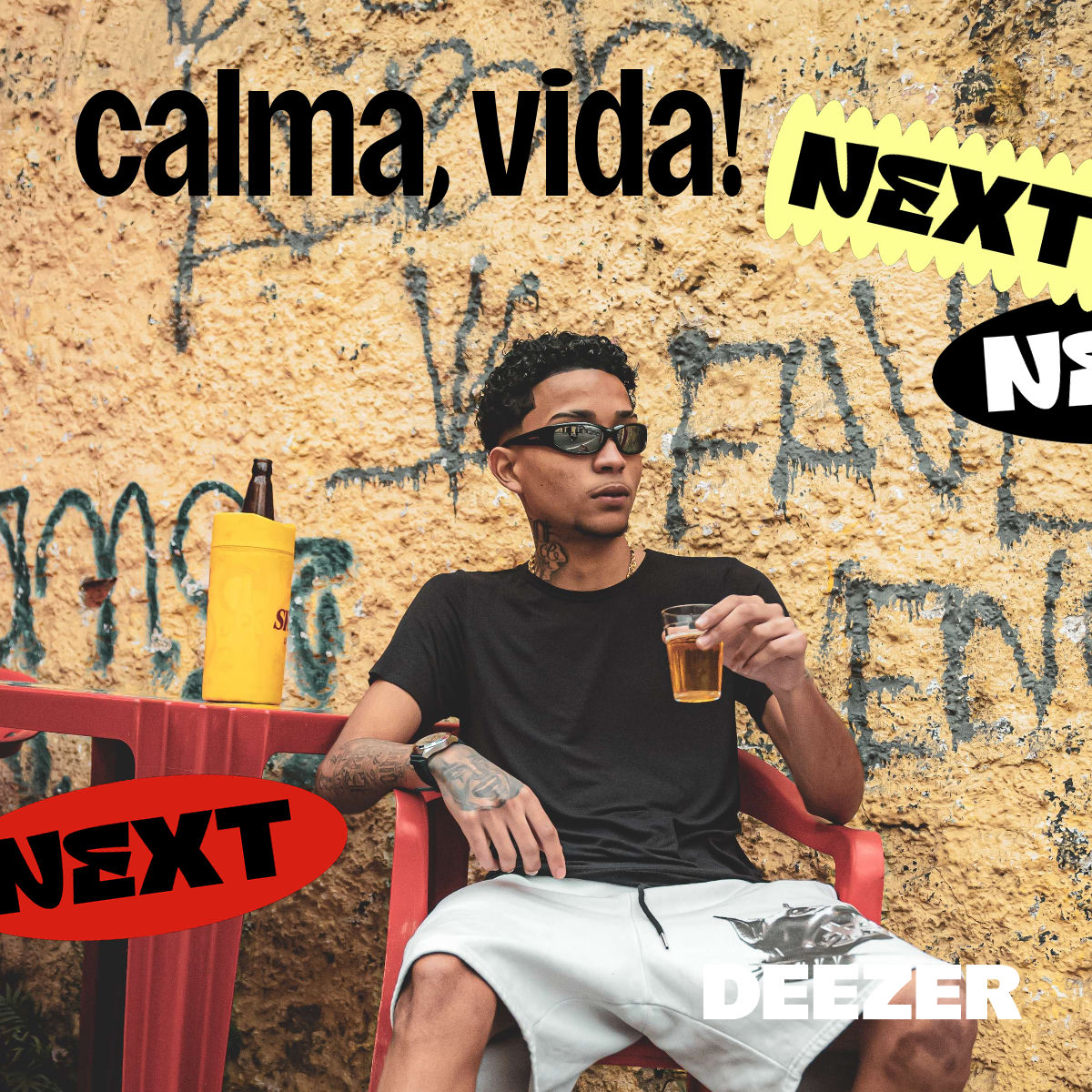 Cover of playlist calma, vida!