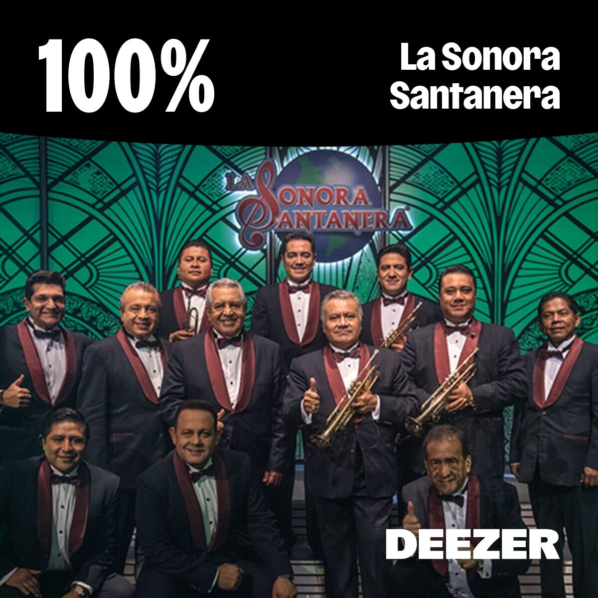 Cover of playlist 100% La Sonora Santanera