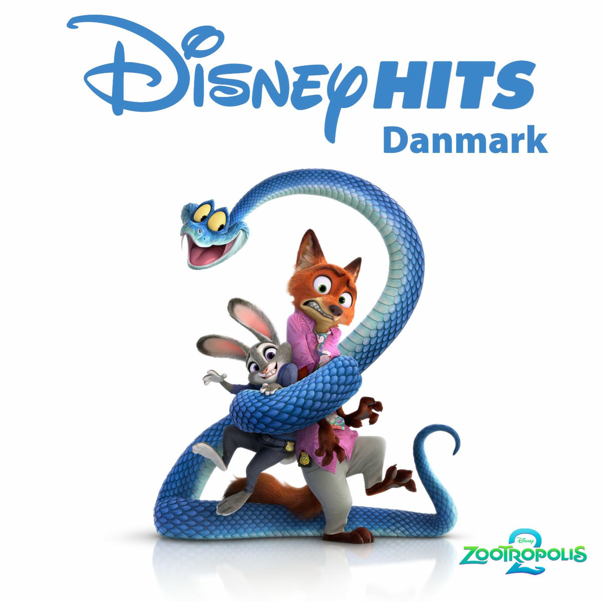 Cover of playlist Disney Hits Danmark