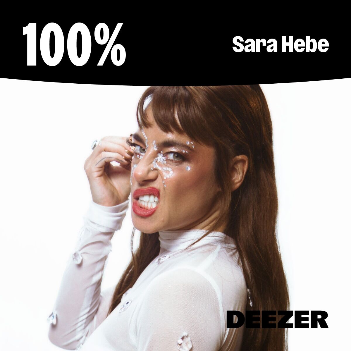 Cover of playlist 100% Sara Hebe