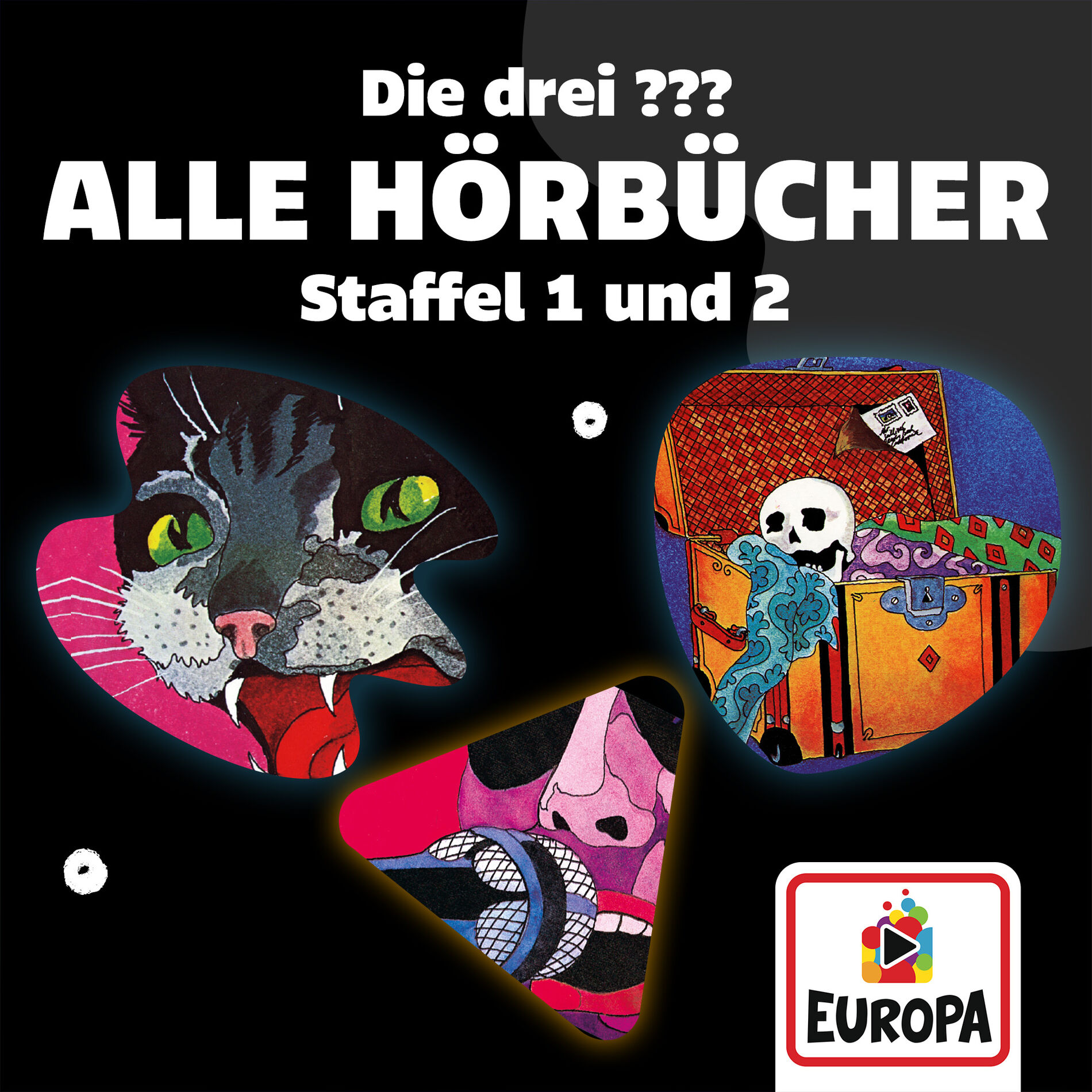 Cover of playlist Die drei ??? - Alle Hörbücher: Staffel 1 & 2