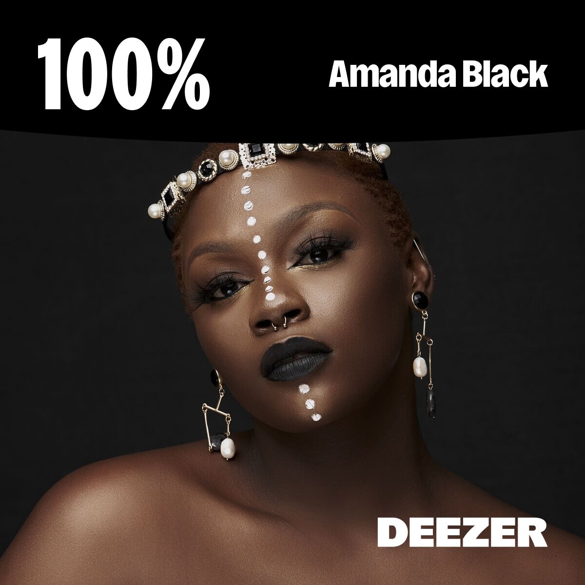 Cover of playlist 100% Amanda Black