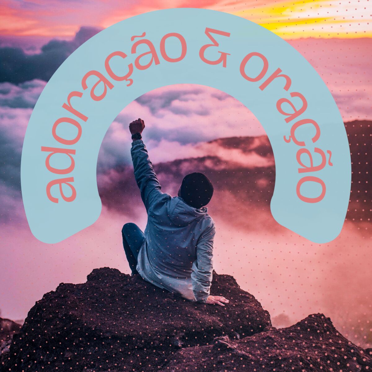 Cover of playlist Adoração e Oração 2024