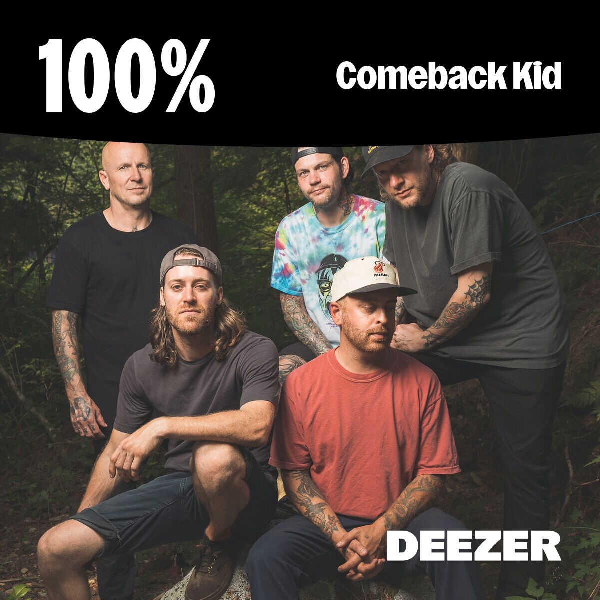 Cover of playlist 100% Comeback Kid
