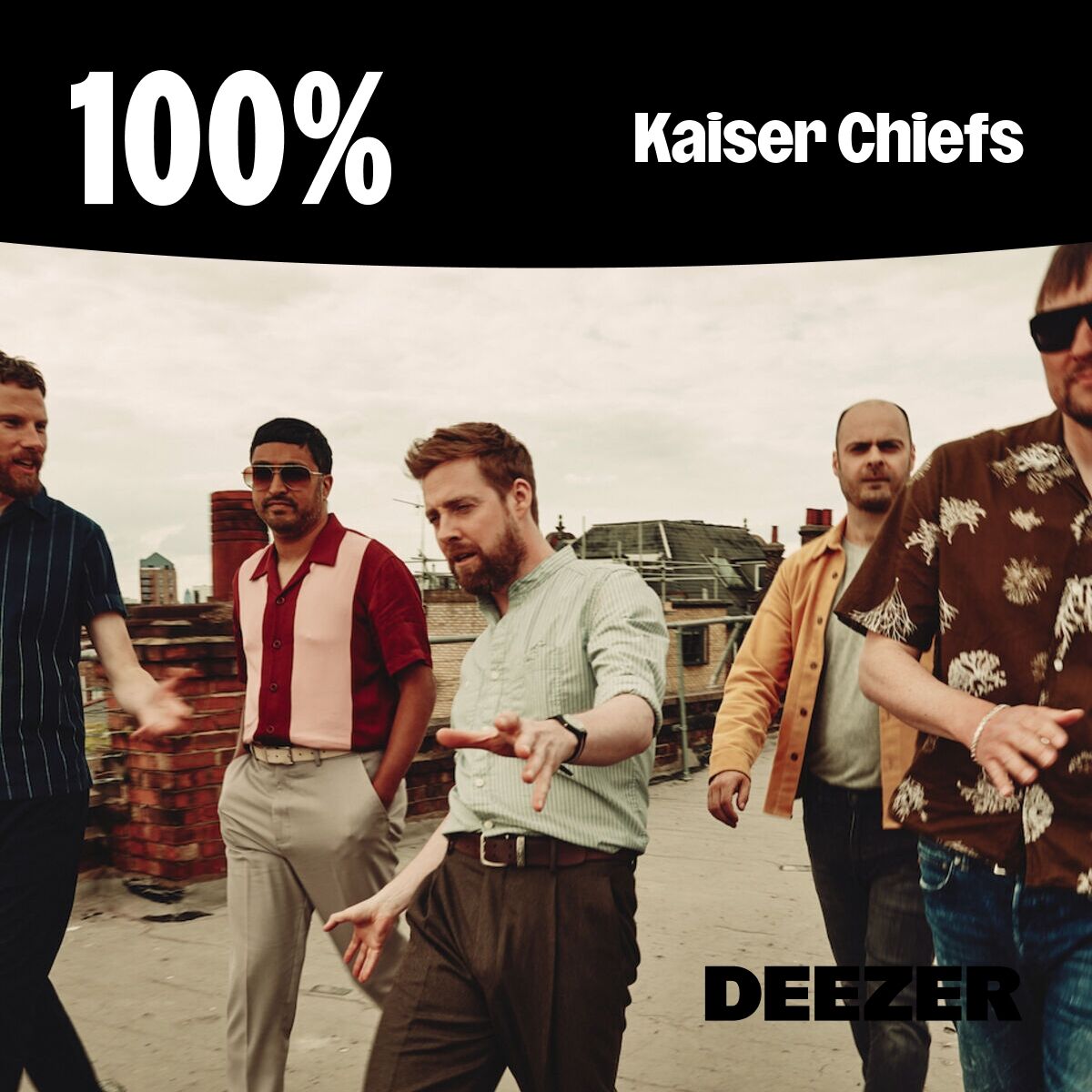 Cover of playlist 100% Kaiser Chiefs
