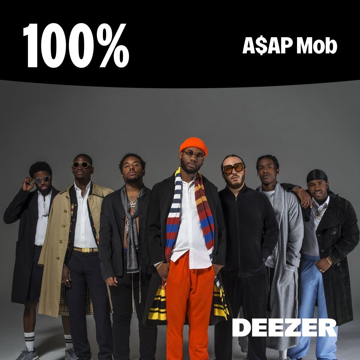 Cover of playlist 100% A$AP Mob