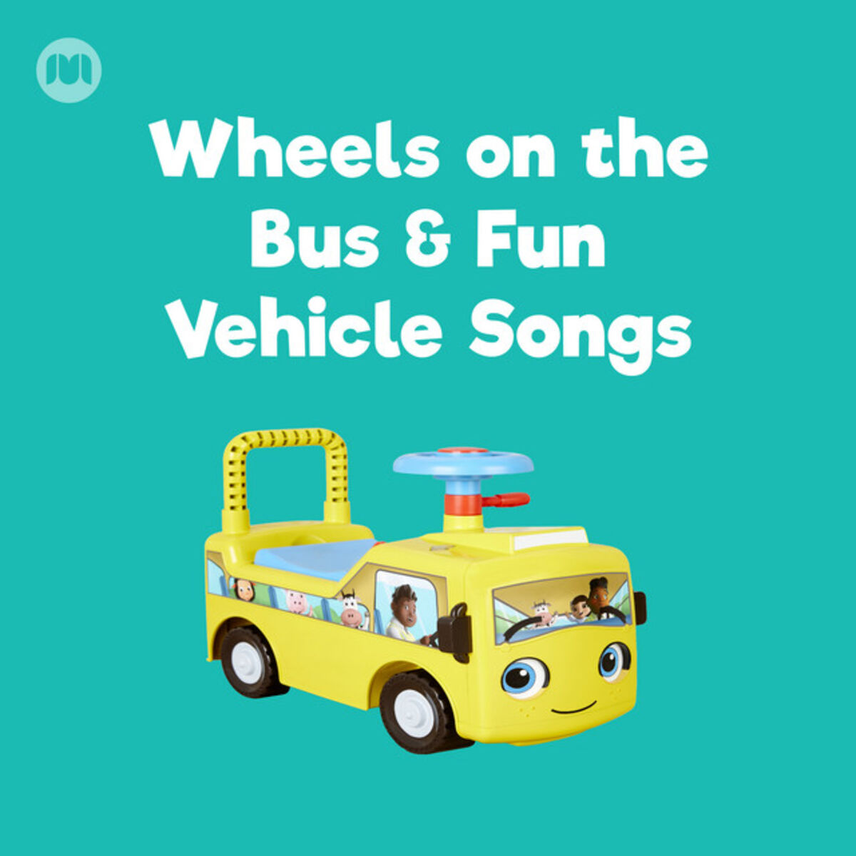 Cover of playlist Wheels on the Bus & Fun Vehicle Songs