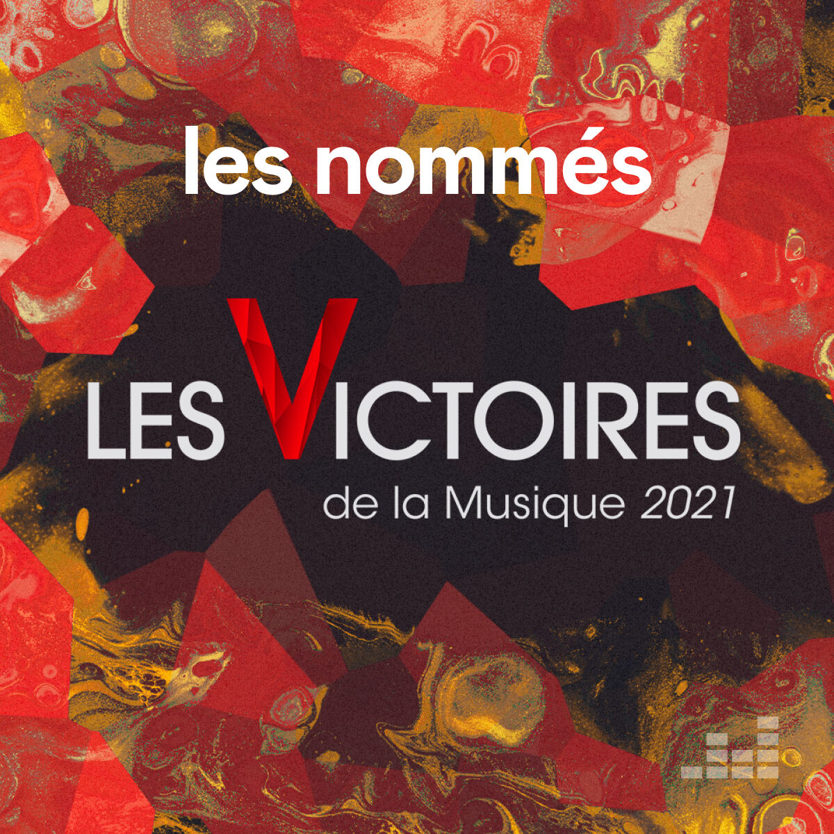 Cover of playlist Les Victoires de la Musique 2021 : les nommés