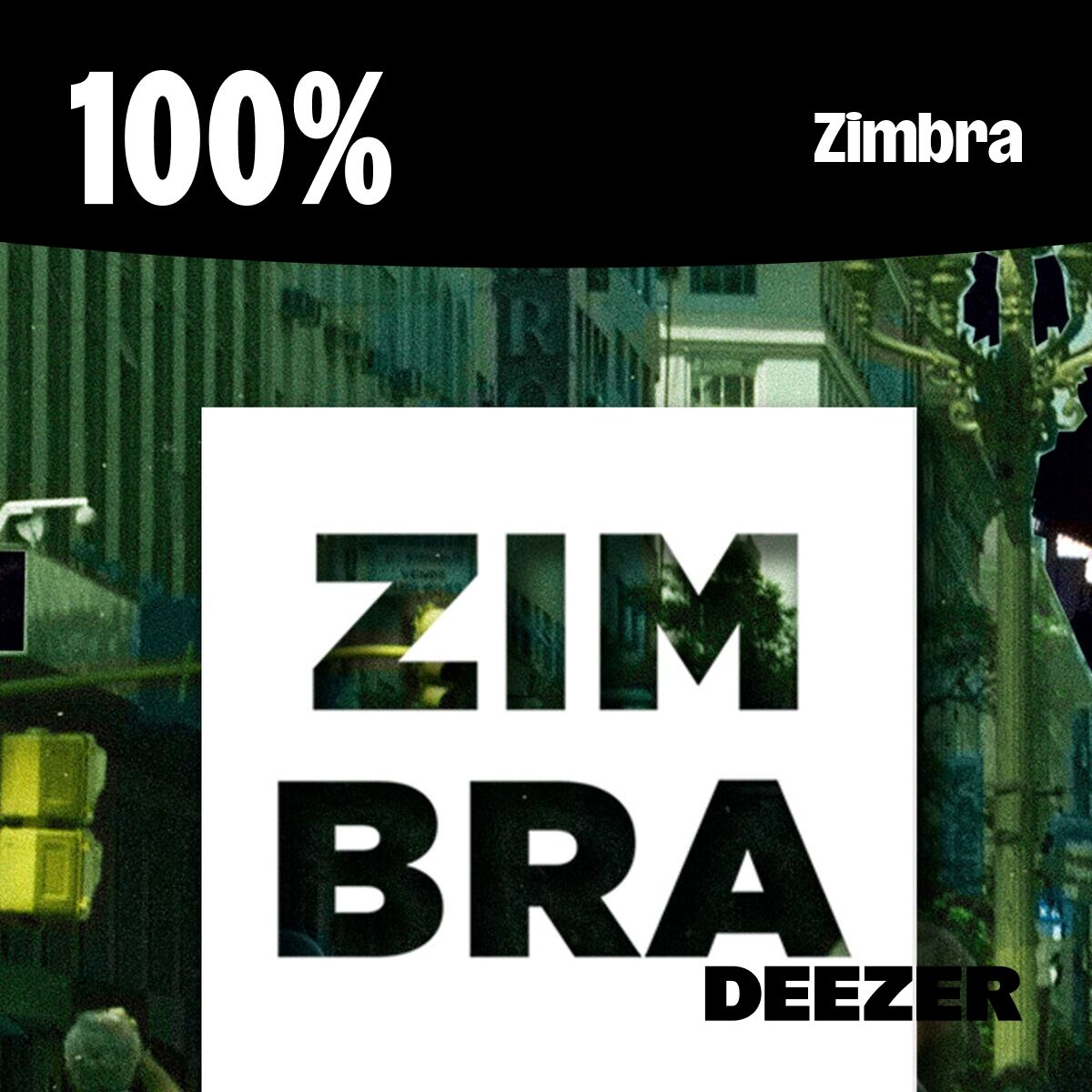 Cover of playlist 100% Zimbra