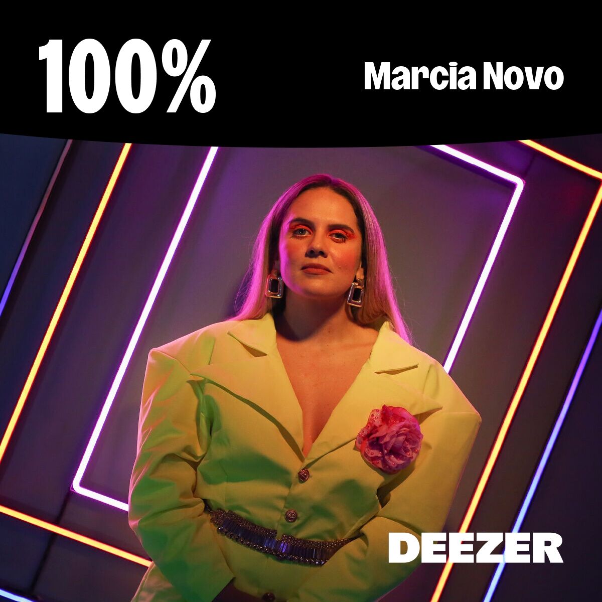 Cover of playlist 100% Marcia Novo