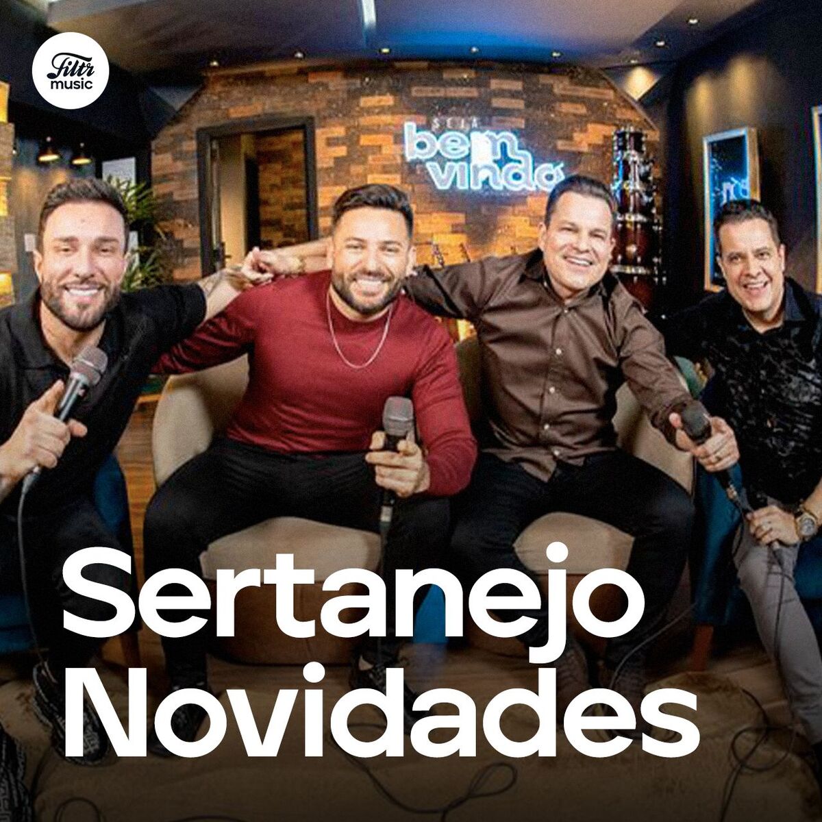 Cover of playlist Sertanejo Novidades 2025 🔥 Novas do Sertanejo!