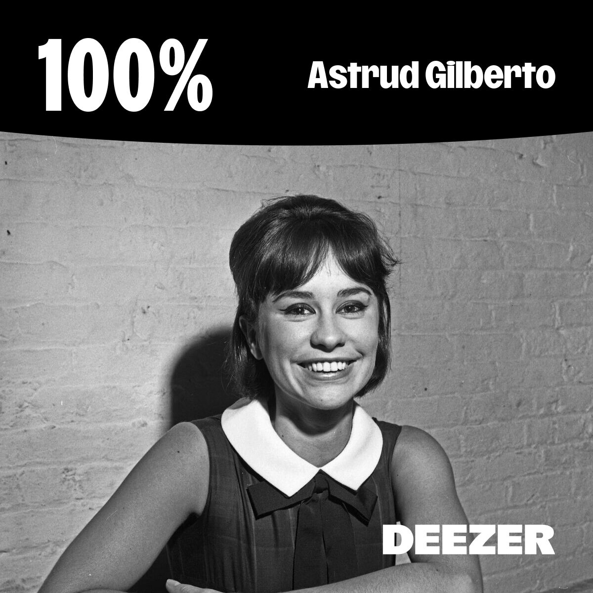 Cover of playlist 100% Astrud Gilberto