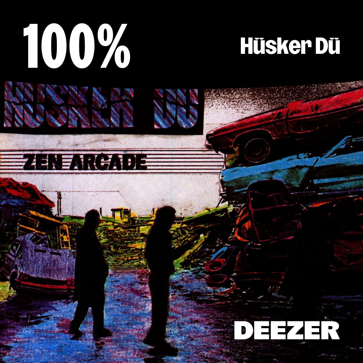 Cover of playlist 100% Hüsker Dü