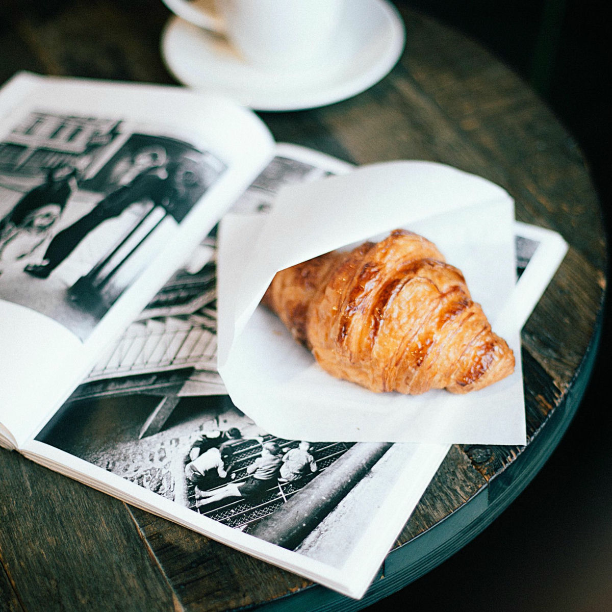Cover of playlist Café croissant