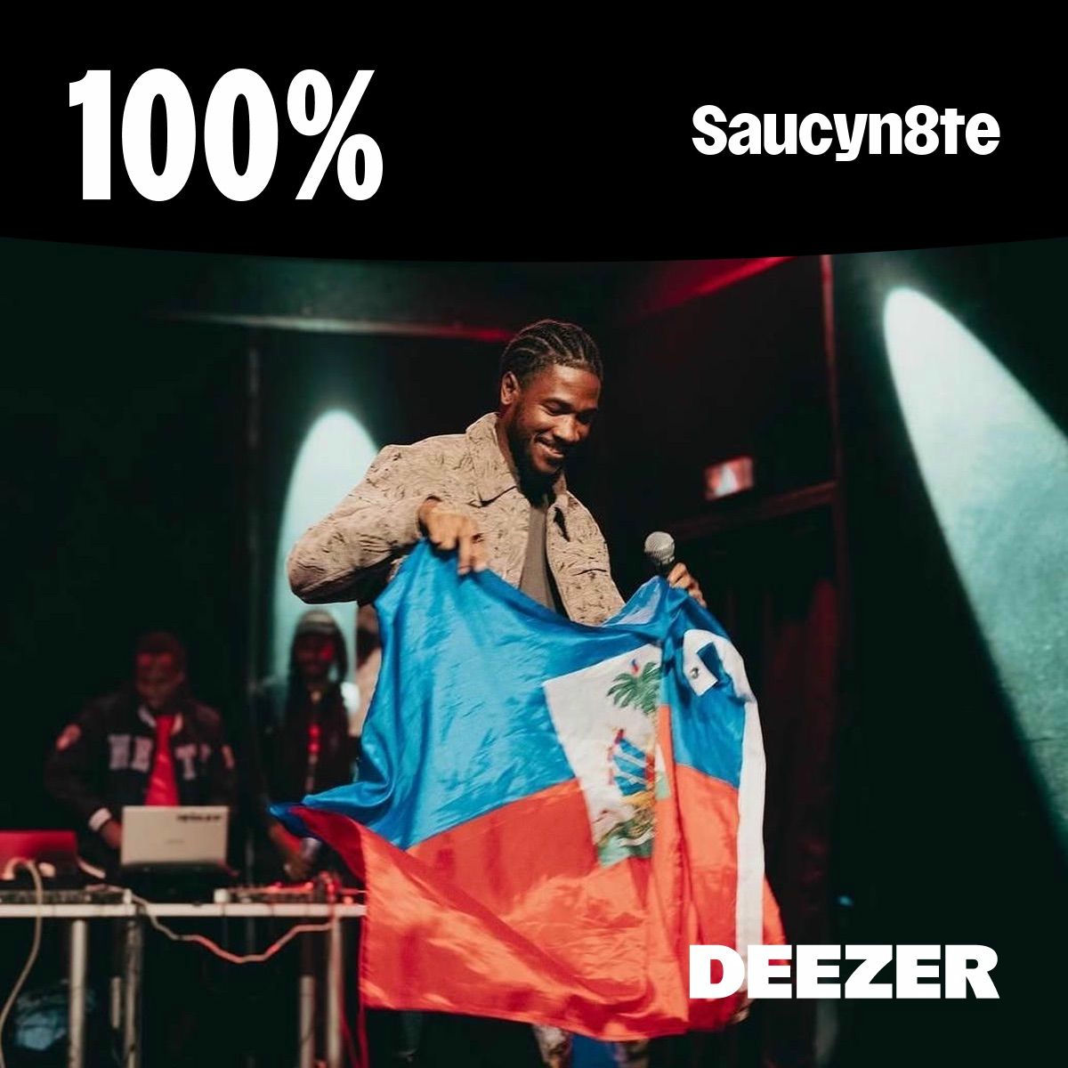Cover of playlist 100% Saucyn8te