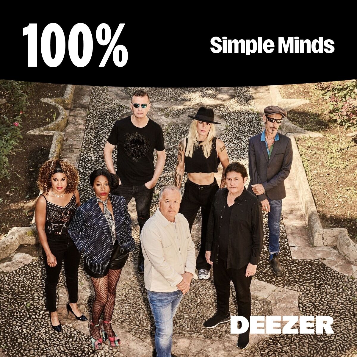 Cover of playlist 100% Simple Minds