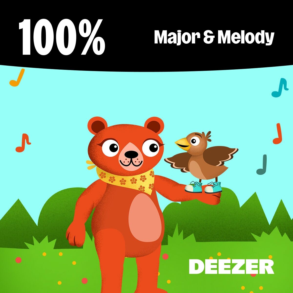 Cover of playlist 100% Major & Melody