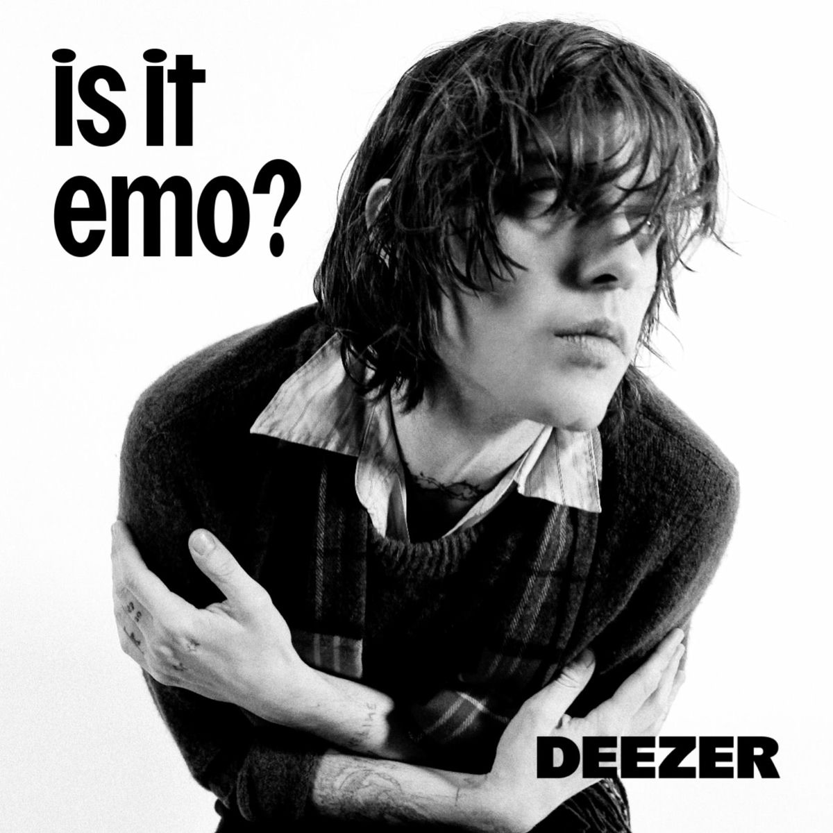 Cover of playlist is it emo?