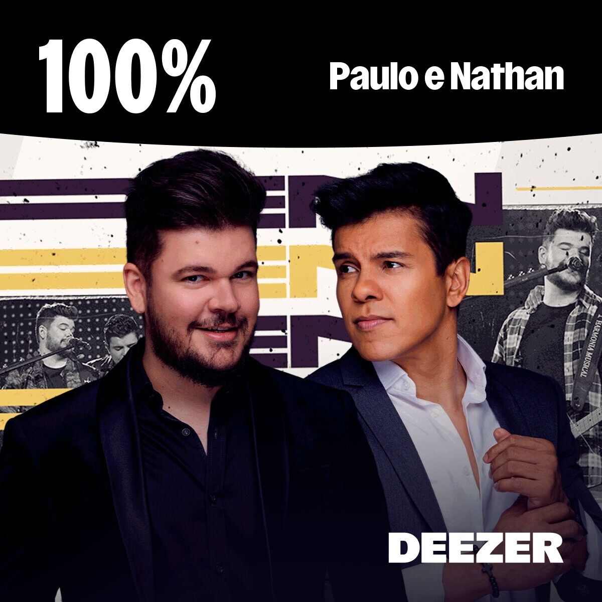 Cover of playlist 100% Paulo e Nathan