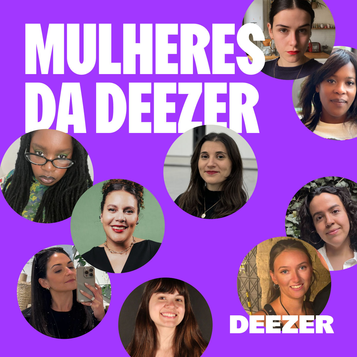 Cover of playlist Mulheres da Deezer