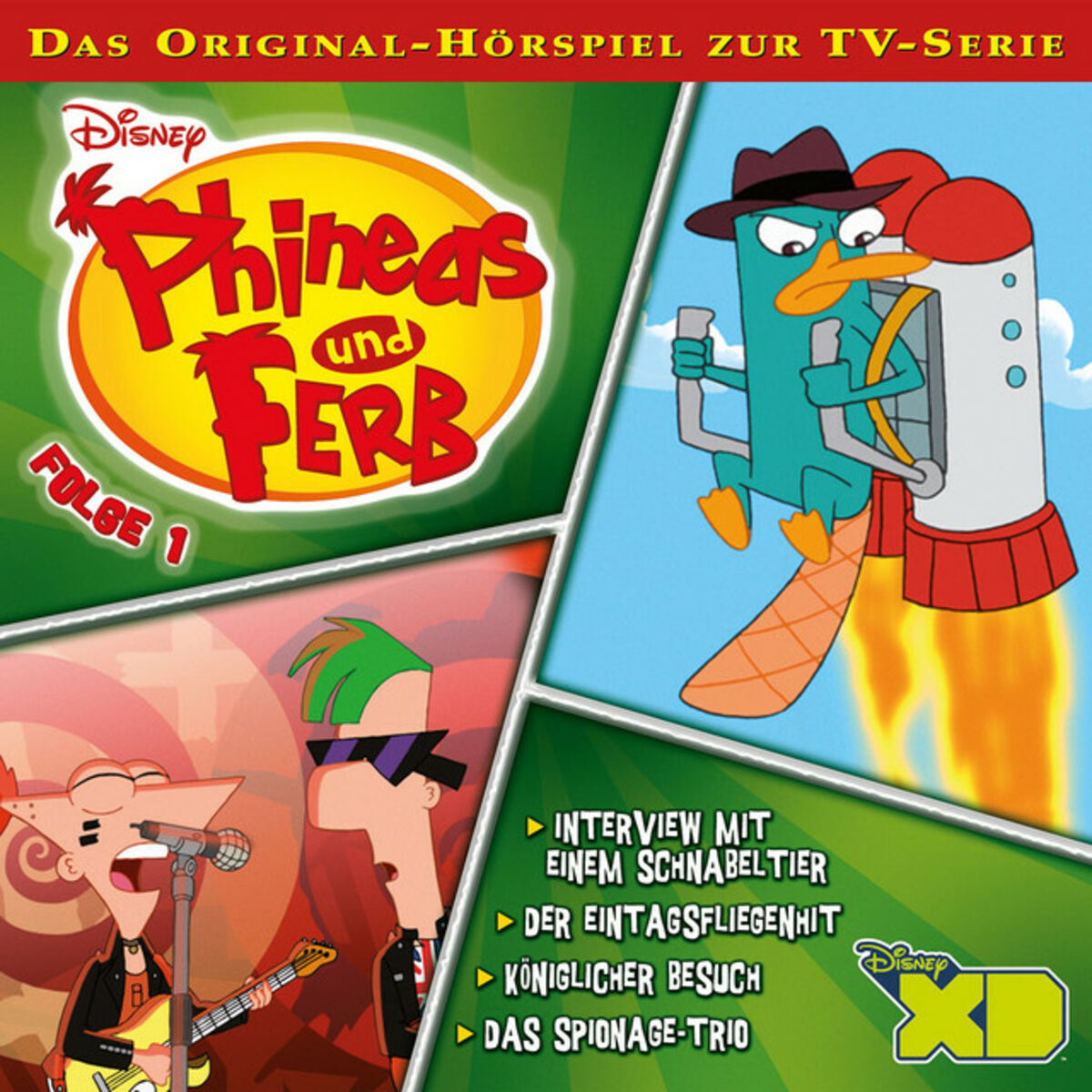 Cover of playlist Phineas und Ferb - Alle TV-Original-Hörspiele