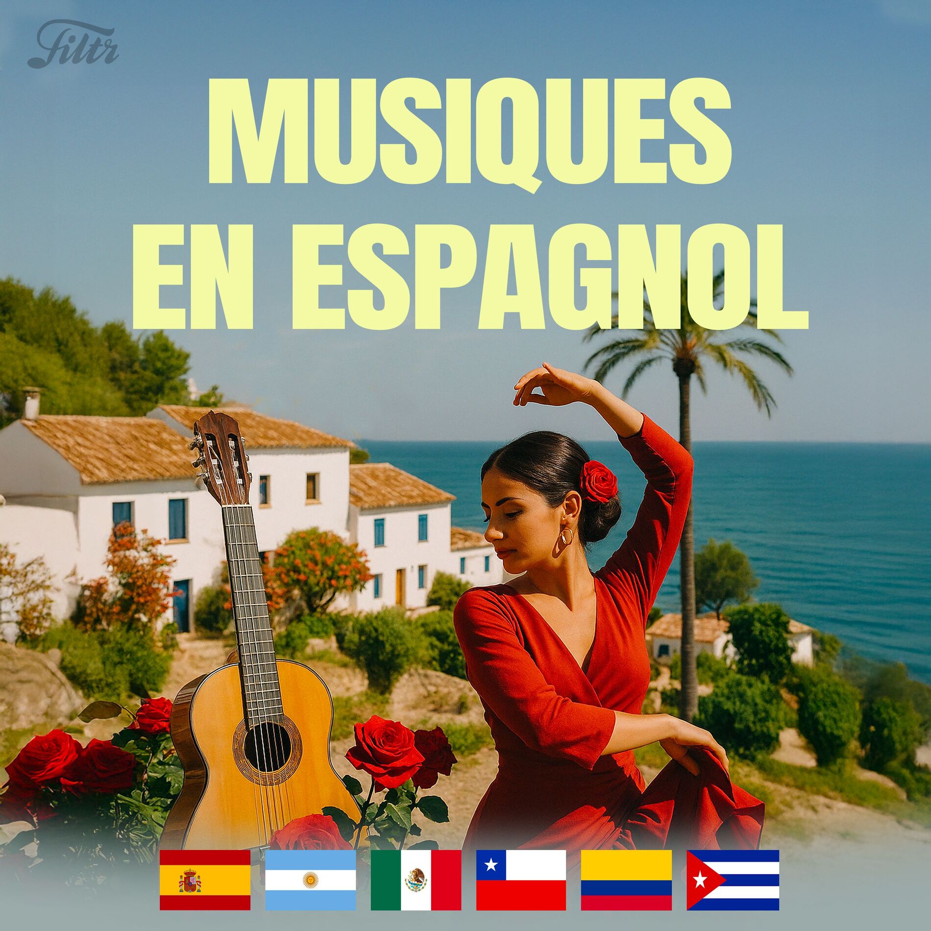 Cover of playlist Musiques en Espagnol 🇪🇸 Chansons en Espagnol