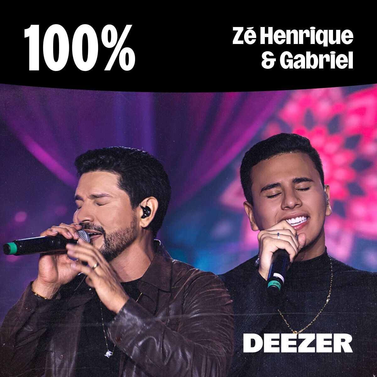 Cover of playlist 100% Zé Henrique & Gabriel