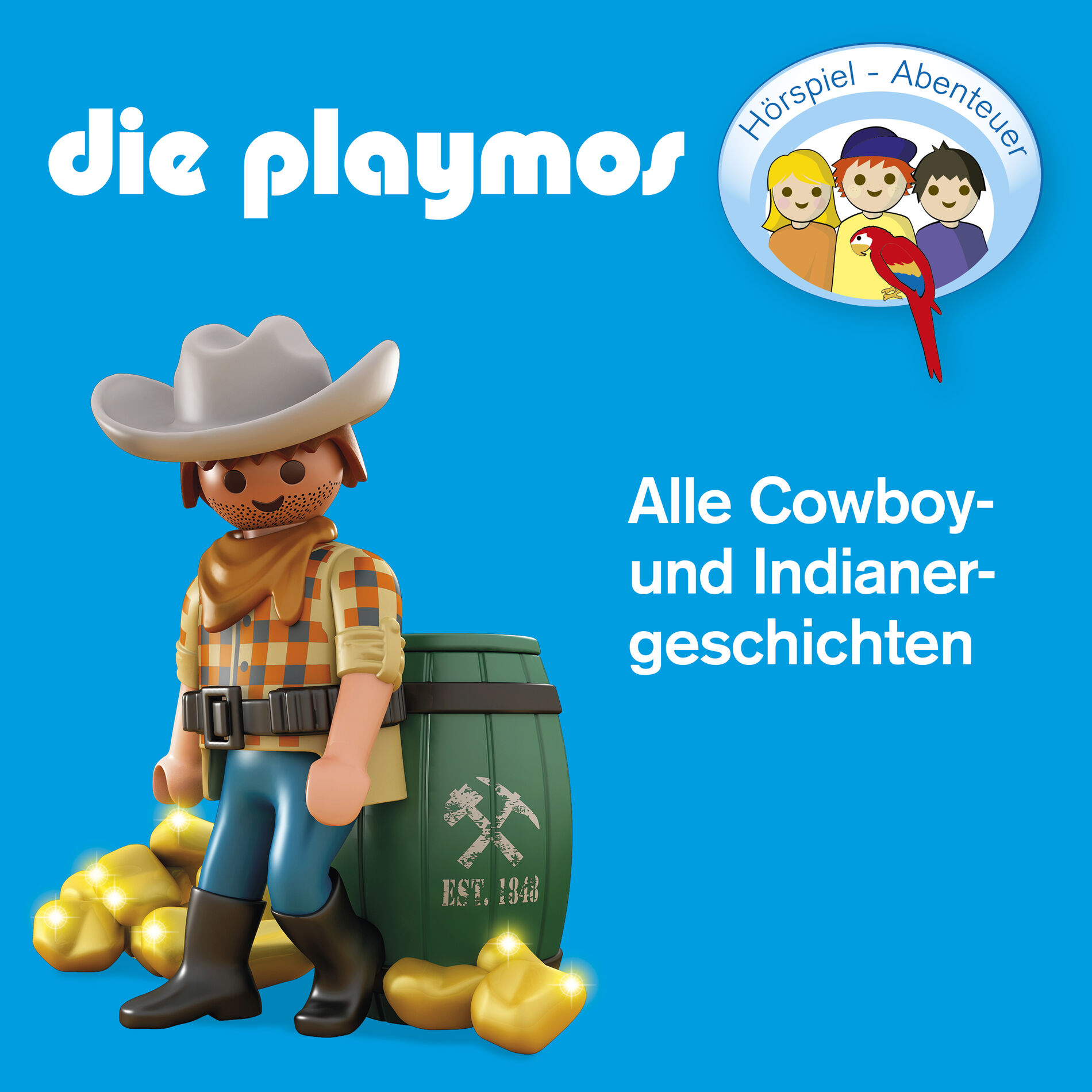 Cover of playlist Die Playmos - Alle Cowboy- und Indianergeschichten