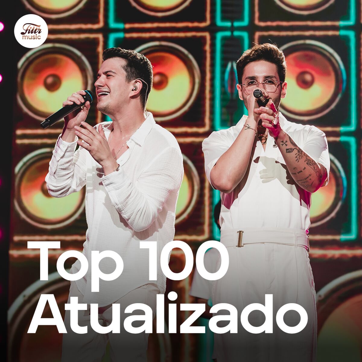Cover of playlist TOP 100 ATUALIZADO 2025 - AS MAIS TOCADAS 2025