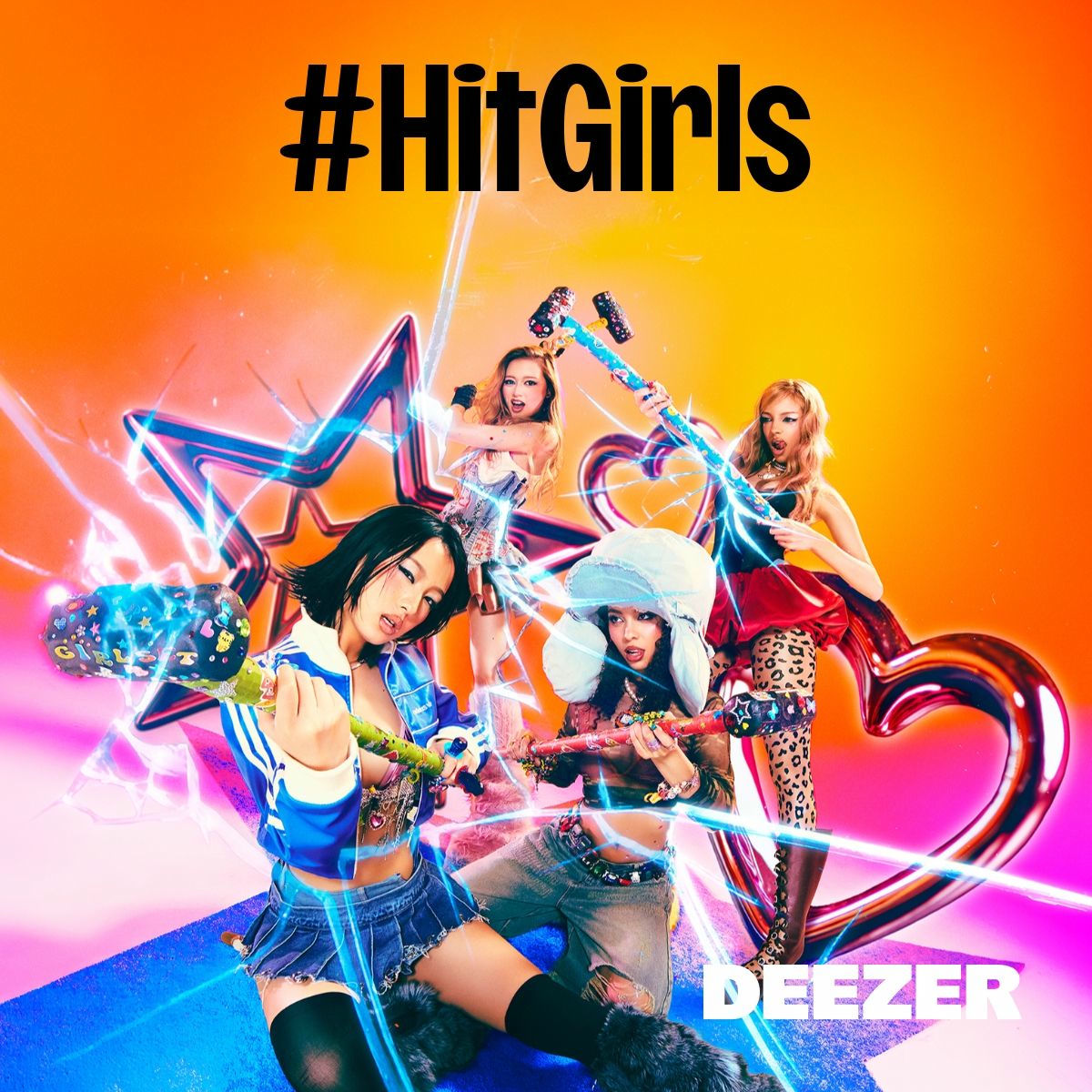 Cover of playlist #HitGirls