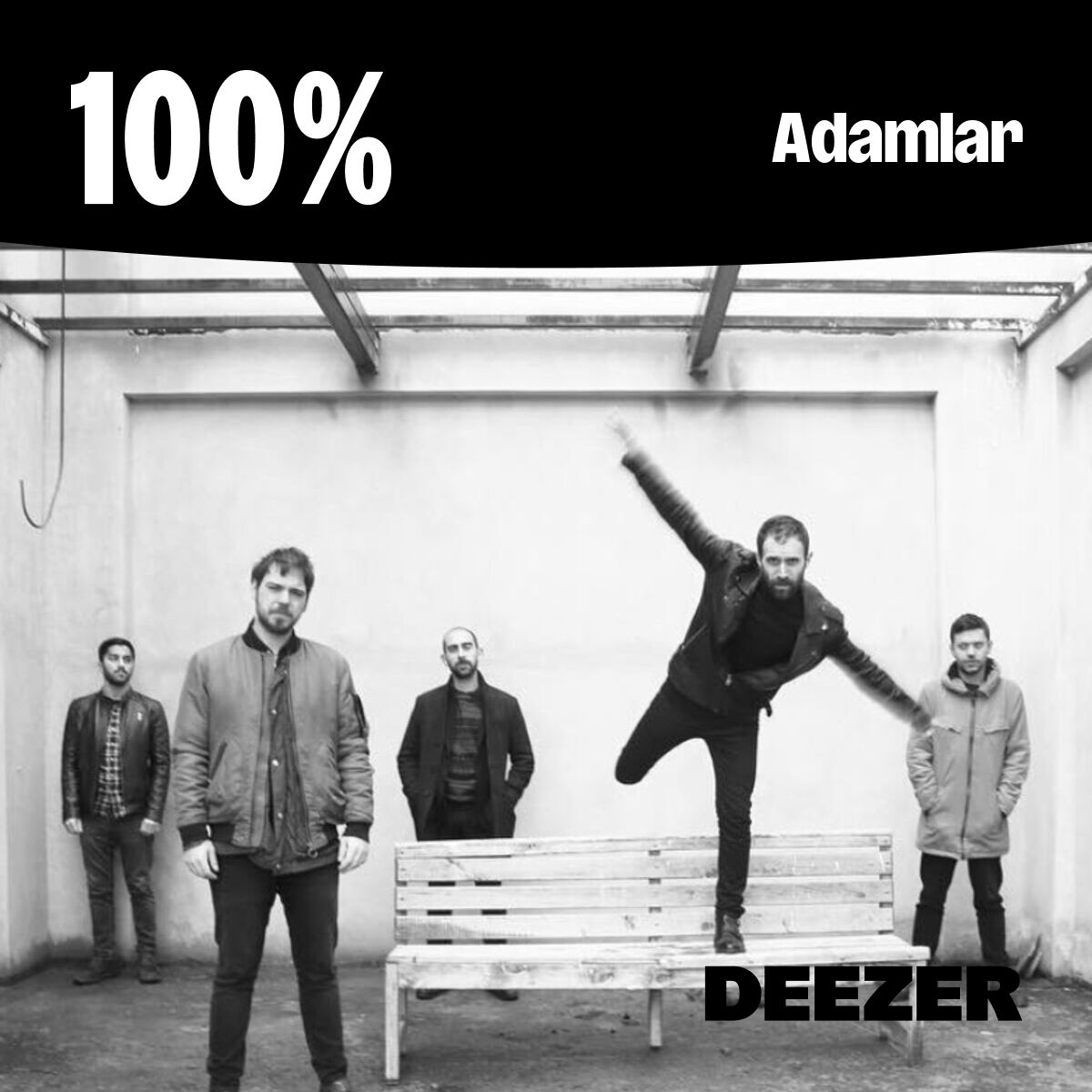 Cover of playlist 100% Adamlar
