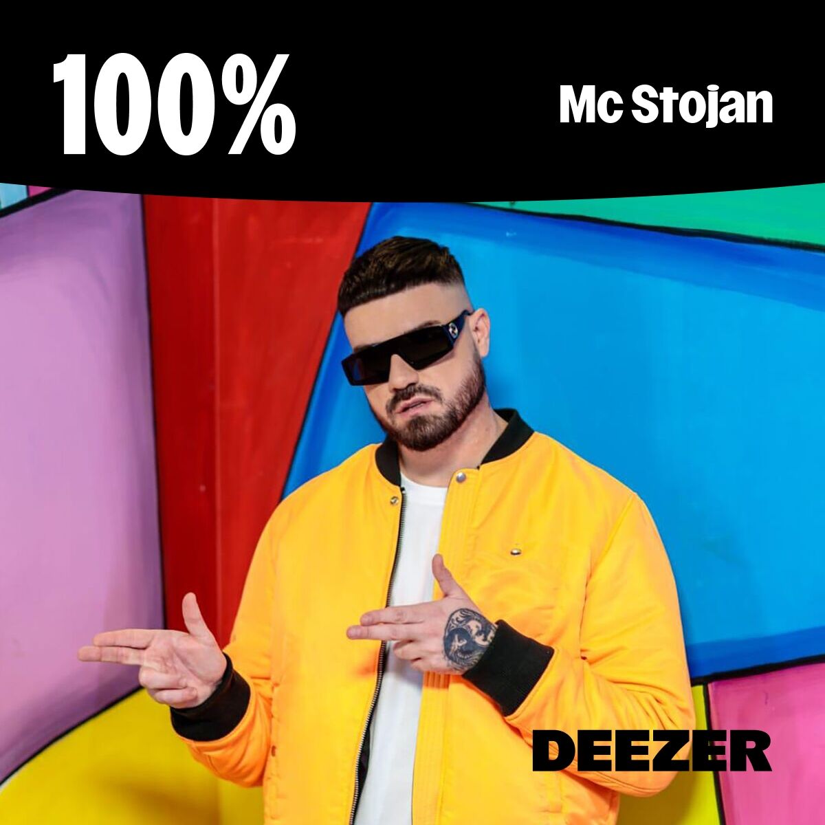 Cover of playlist 100% Mc Stojan