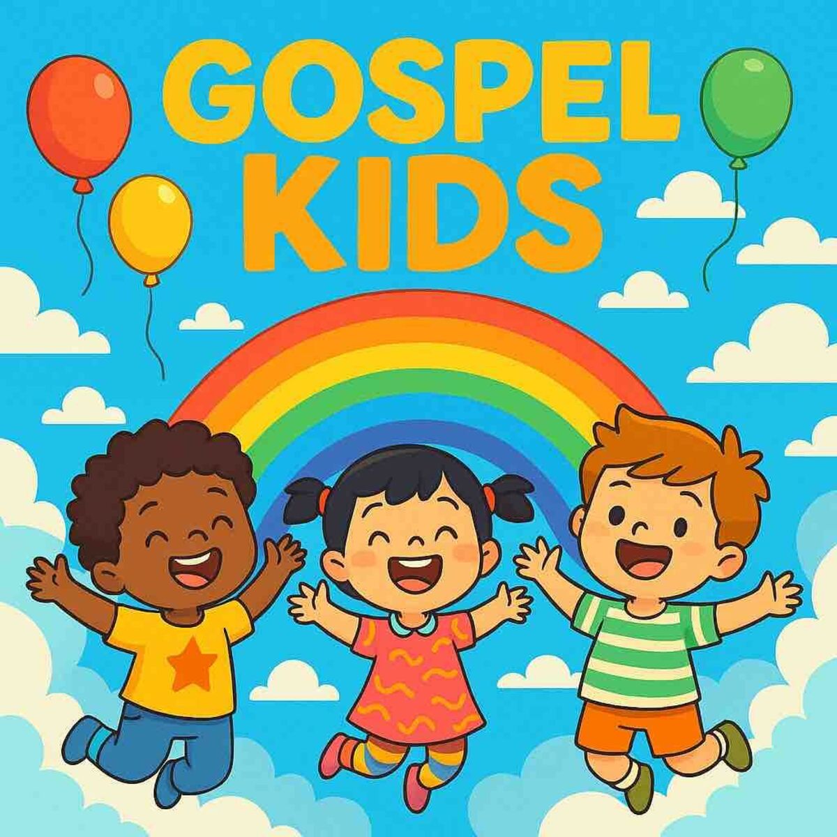 Cover of playlist Gospel Infantil 👦🏻| Gospel Kids Dia das Crianças