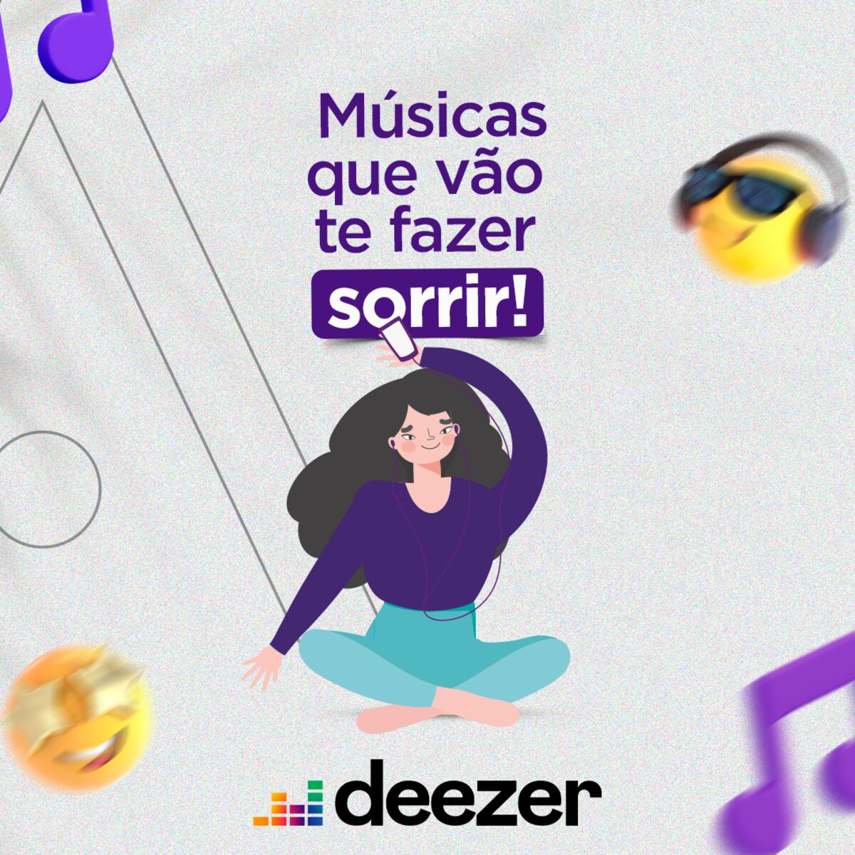 Cover of playlist Músicas que vão te fazer sorrir