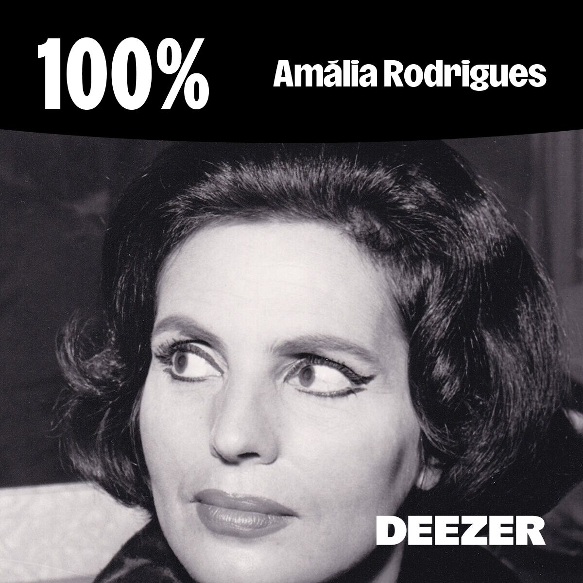 Cover of playlist 100% Amália Rodrigues