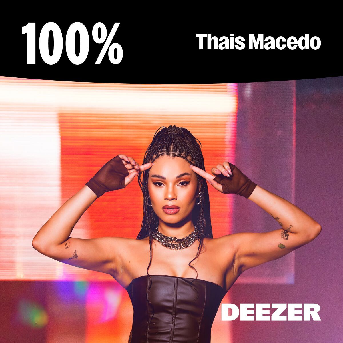 Cover of playlist 100% Thais Macedo