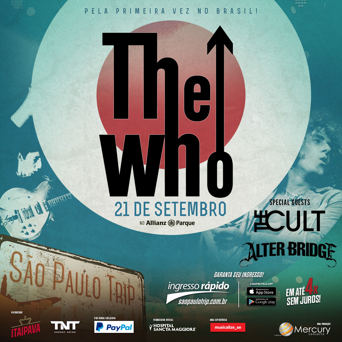 Cover of playlist The Who, The Cult e Alter Bridge no São Paulo Trip