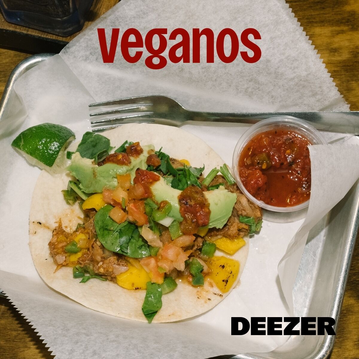 Cover of playlist veganos