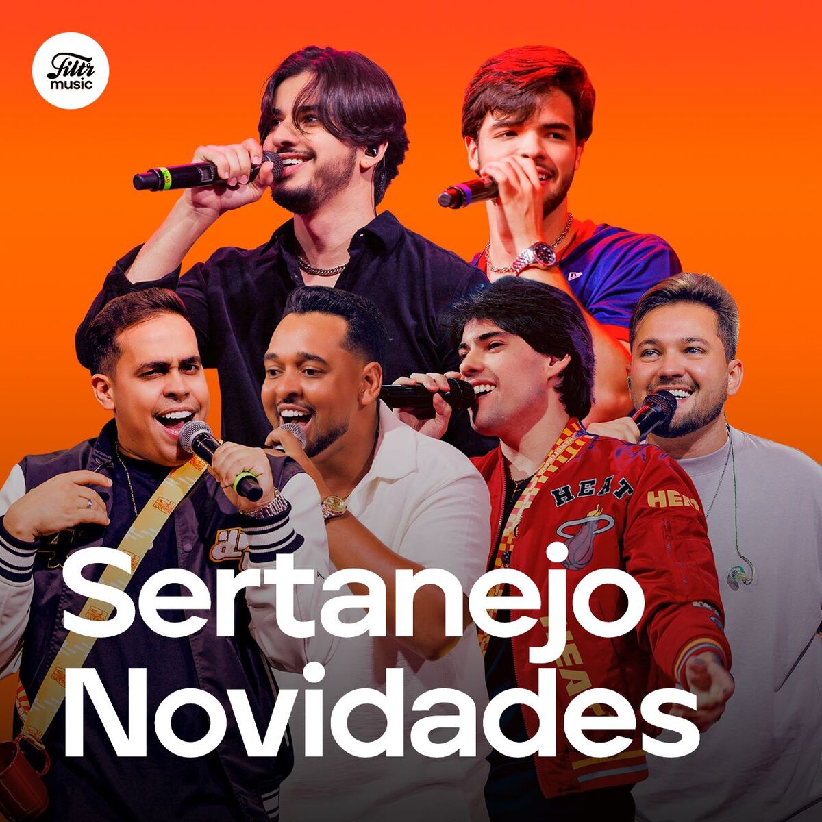 Cover of playlist Sertanejo Novidades 2025 🔥 Novas do Sertanejo!