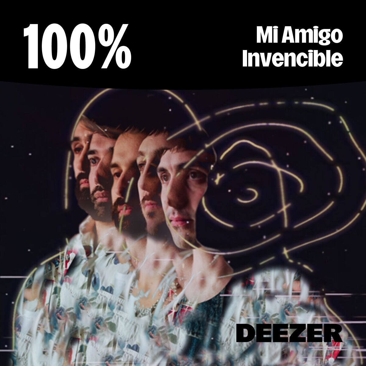 Cover of playlist 100% Mi Amigo Invencible