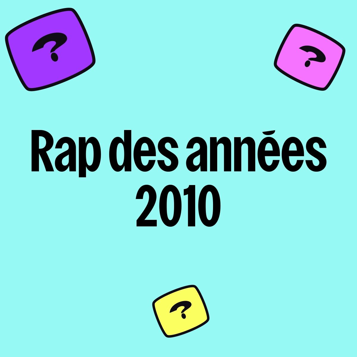 Cover of playlist Rap des années 2010
