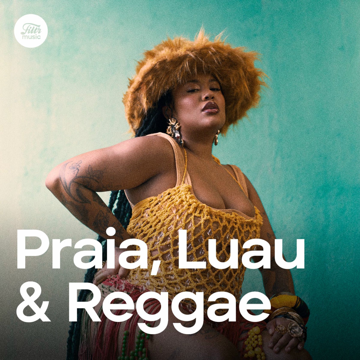 Cover of playlist Praia, Luau e Reggae ☀ Reggae Brasil 2025