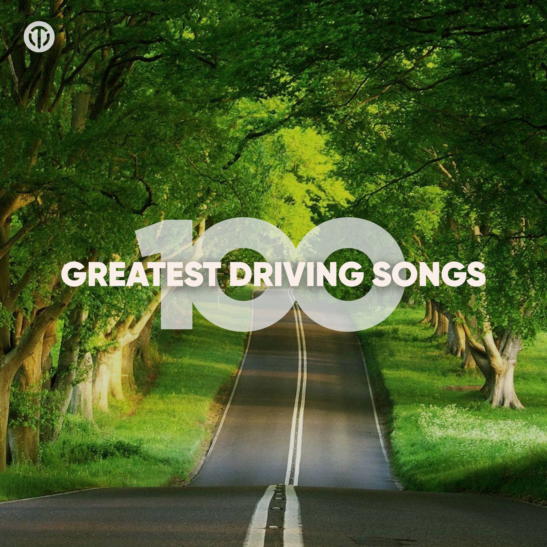 Cover of playlist 100 Greatest Driving Songs 🚗