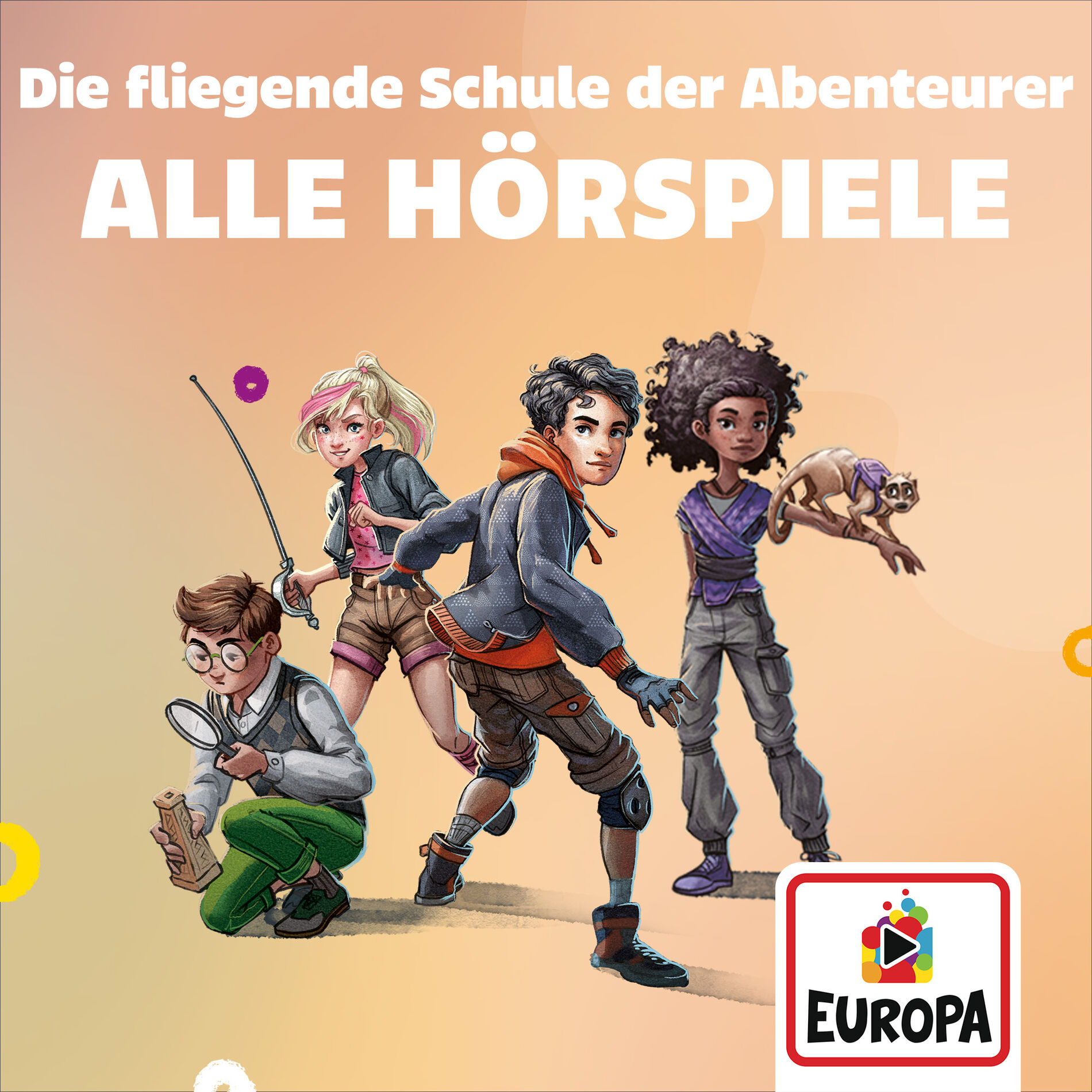 Cover of playlist Die fliegende Schule der Abenteurer - Hörspiele