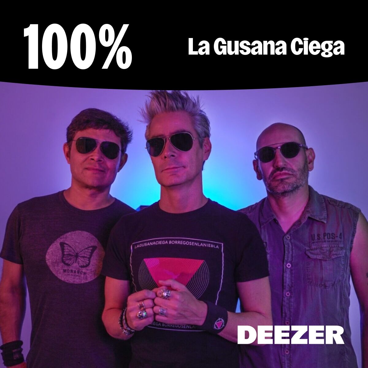 Cover of playlist 100% La Gusana Ciega
