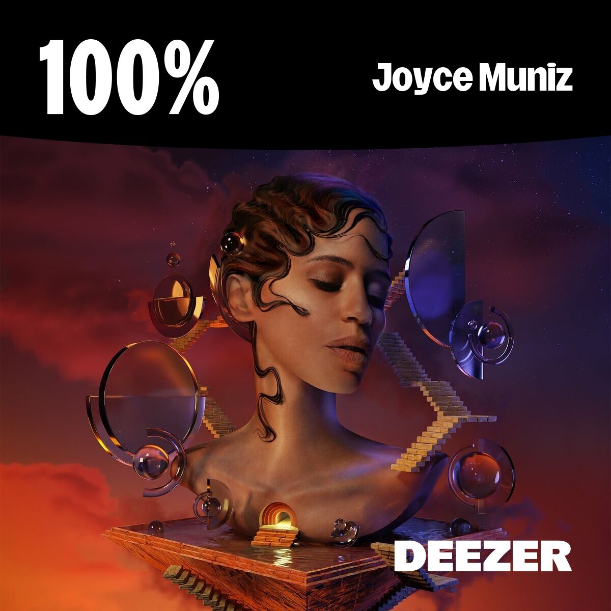 Cover of playlist 100% Joyce Muniz
