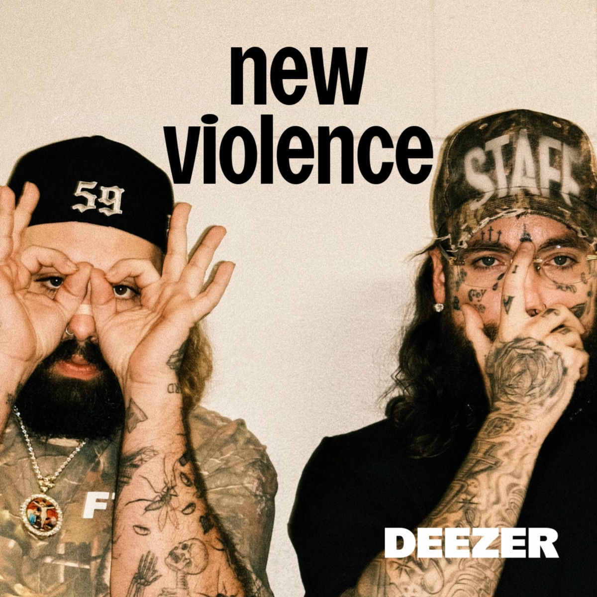 Cover of playlist new violence