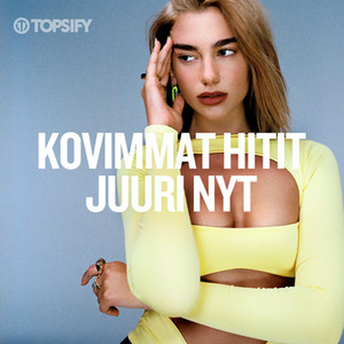 Cover of playlist Kovimmat hitit juuri nyt